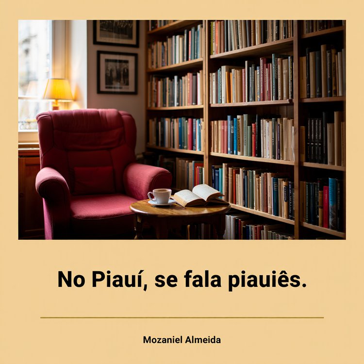 No Piauí, se fala piauiês
