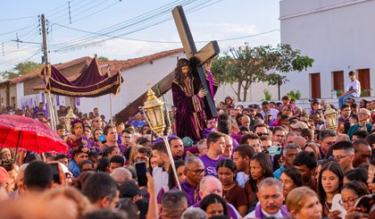 Oeiras segue com programação da Semana Santa e espera 40 mil visitantes. (Foto: Gabriel Paulino)