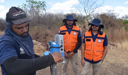 Piauí vai ganhar 41 novas estações pluviométricas em 16 municípios para reforçar monitoramento de chuvas. (Foto: Ascom Sedec)