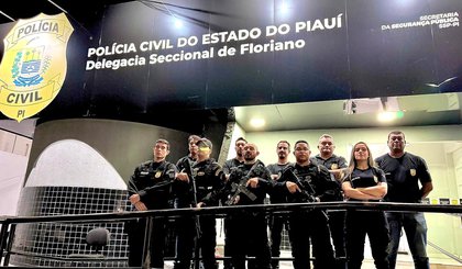 Polícia Civil registra queda de 38% nos casos de roubos em Floriano. (Foto: Divulgação/Polícia Civil)