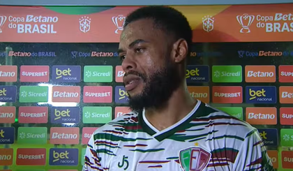 Rafão comenta eliminação do Fluminense-PI na Copa do Brasil. (Foto: Reprodução/Super FGF TV)