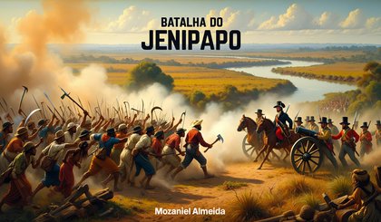 A Batalha do Jenipapo (Foto: Gerado por IA)