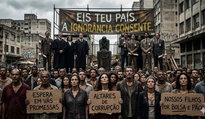 A IGNORÂNCIA DE UMA POPULAÇÃO