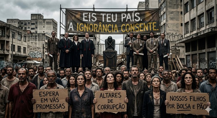 A IGNORÂNCIA DE UMA POPULAÇÃO