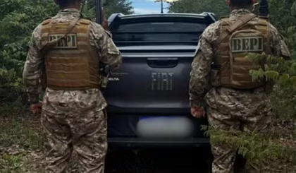 Família é feita refém e tem carro e R$ 90 mil roubados no interior do PI; veículo é recuperado (Foto: Reprodução/BEPI) Família é feita refém e tem carro e R$ 90 mil roubados no interior do PI; veículo é recuperado (Foto: Reprodução/BEPI)
