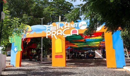 Feira na Praça recebe show de Flávio Moura com o projeto Estação 90 neste domingo (12). (Foto: Ascom Secult)