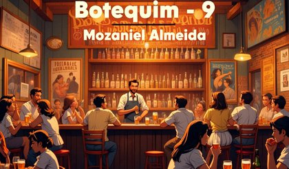 Filosofias de botequim - 9 (Foto: Gerado por IA)