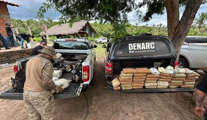 Governo do Piauí reforça combate ao tráfico e Denarc apreende mais de 730 kg de drogas em 2026. (Foto: Ascom SSP) Governo do Piauí reforça combate ao tráfico e Denarc apreende mais de 730 kg de drogas em 2026. (Foto: Ascom SSP)