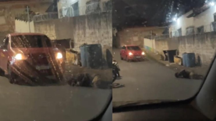 Homem em situação de rua é atropelado enquanto dormia; suspeita foi detida