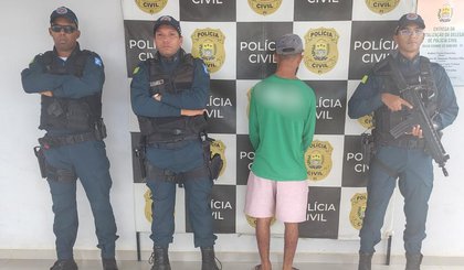 Menino conta na escola ser vítima de estupro e tio-avô é preso suspeito do crime. (Foto: Divulgação/Polícia Civil) Menino conta na escola ser vítima de estupro e tio-avô é preso suspeito do crime. (Foto: Divulgação/Polícia Civil)