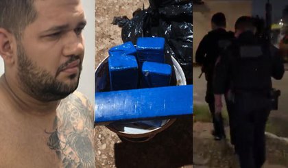 Operação Denarc prende homem com tornozeleira pela sexta vez em Teresina. (Foto: Divulgação/Polícia Civil) Operação Denarc prende homem com tornozeleira pela sexta vez em Teresina. (Foto: Divulgação/Polícia Civil)