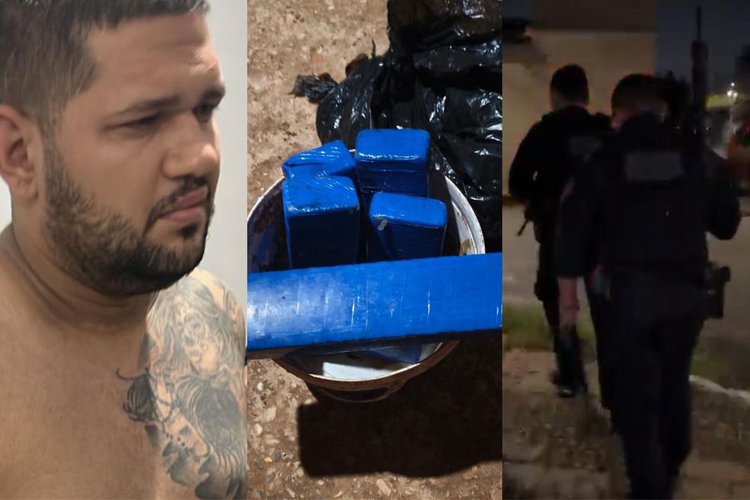 Operação Denarc prende homem com tornozeleira pela sexta vez em Teresina.