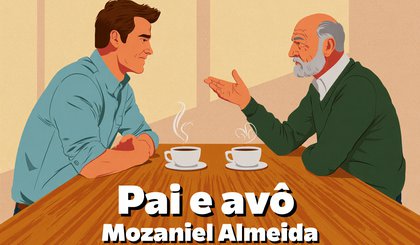 Pai e avô (Foto: Gerado por IA)