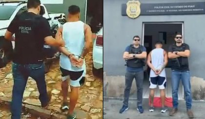 Polícia prende homem por agressão a ex e ao filho. (Foto: Reprodução/Polícia Civil) Polícia prende homem por agressão a ex e ao filho. (Foto: Reprodução/Polícia Civil)
