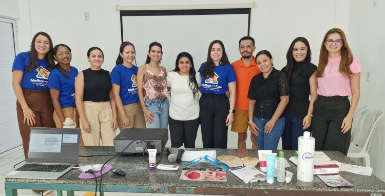 Prefeitura de Floriano fortalece assistência domiciliar com capacitação da equipe do Programa Melhor em Casa.
