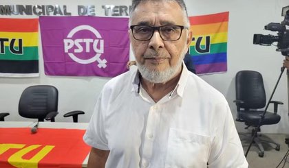PSTU lança Geraldo Carvalho para disputar governo do Piauí em 2026. (Foto: Eric Souza/g1) PSTU lança Geraldo Carvalho para disputar governo do Piauí em 2026. (Foto: Eric Souza/g1)
