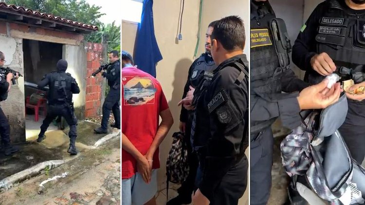 Sete traficantes são presos durante operação policial em Parnaíba.
