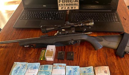 SSP-PI deflagra operação e desarticula esquema de fraude tributária milionária com atuação no Piauí e Goiás. (Foto: Ascom SSP-PI) SSP-PI deflagra operação e desarticula esquema de fraude tributária milionária com atuação no Piauí e Goiás. (Foto: Ascom SSP-PI)