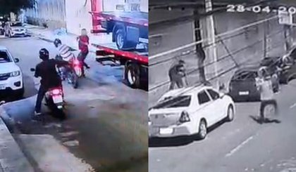 Vítima reage a assalto em Teresina, mata um dos criminosos e deixa outro ferido. (Foto: Reprodução/Polícia Civil) Vítima reage a assalto em Teresina, mata um dos criminosos e deixa outro ferido. (Foto: Reprodução/Polícia Civil)