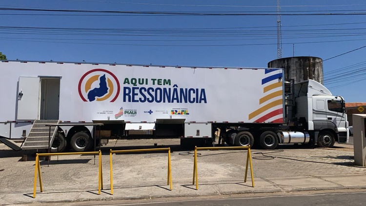 Carreta de Ressonância Magnética vai beneficiar moradores de 28 municípios do Piauí.