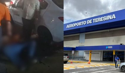 Conflito entre taxista e motorista de app termina em esfaqueamento em Teresina (Foto: Reprodução/Redes sociais) Conflito entre taxista e motorista de app termina em esfaqueamento em Teresina (Foto: Reprodução/Redes sociais)