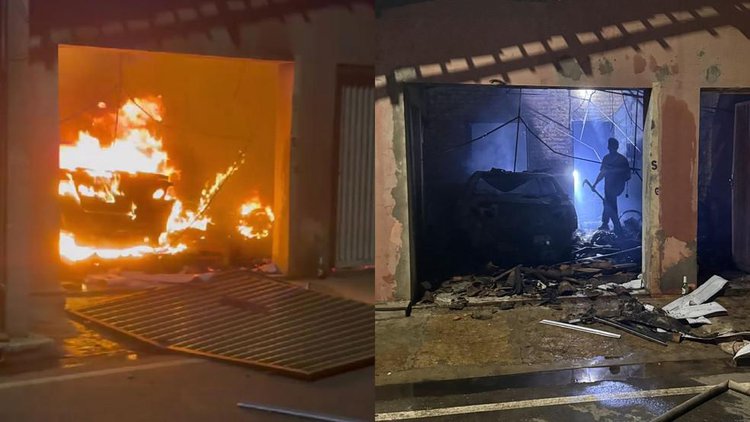Incêndio em Pedro II deixa homem morto e destrói imóvel.
