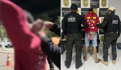 Jovem é preso por tráfico durante abordagem de trânsito no PI (Foto: Divulgação/SSP-PI) Jovem é preso por tráfico durante abordagem de trânsito no PI (Foto: Divulgação/SSP-PI)