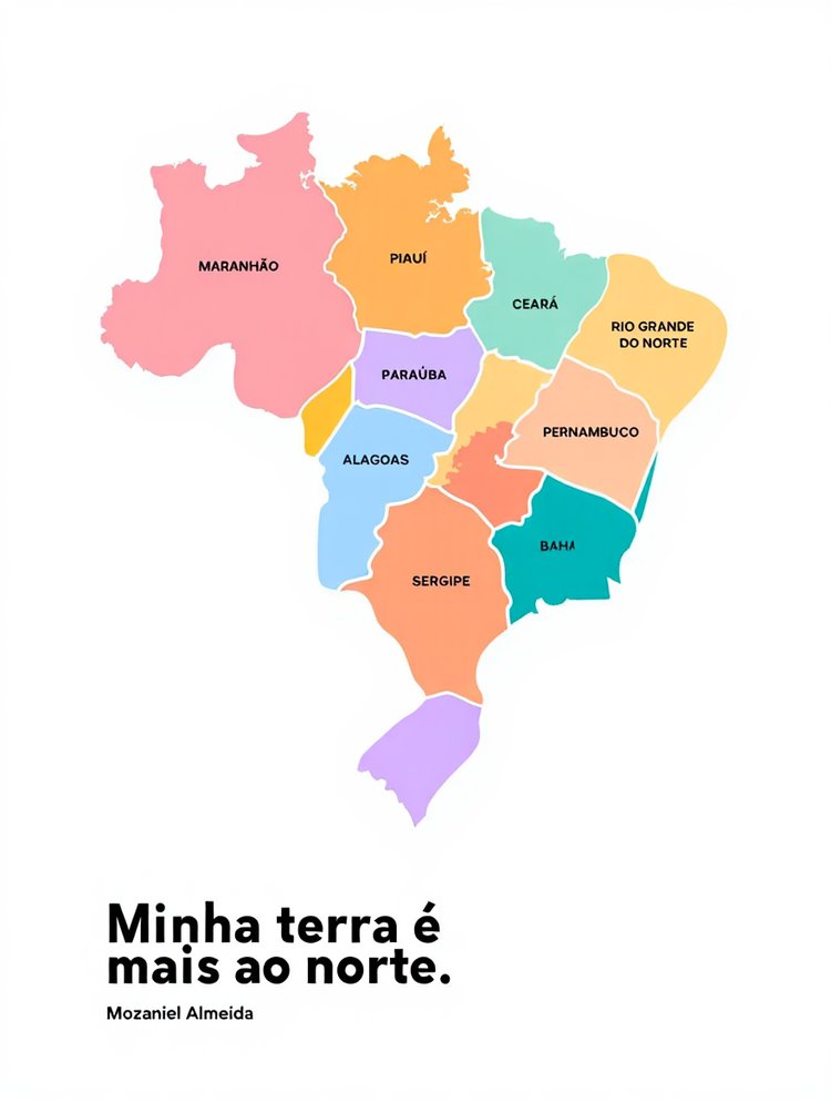 Minha terra é mais ao norte