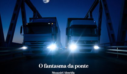 O fantasma da ponte (Foto: Gerado por IA)