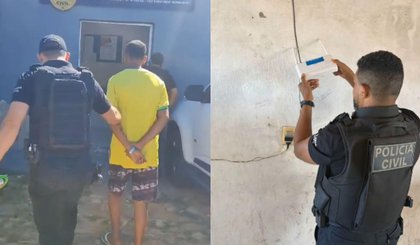 Polícia prende suspeito de gerenciar perfil de organização criminosa no Piauí. (Foto: Divulgação/Polícia Civil) Polícia prende suspeito de gerenciar perfil de organização criminosa no Piauí. (Foto: Divulgação/Polícia Civil)
