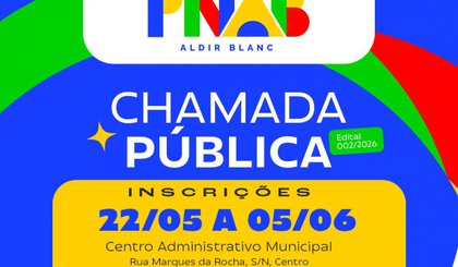 Secretaria de Cultura de Floriano lança edital da Lei Aldir Blanc