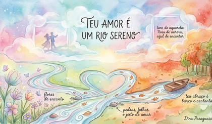TEU AMOR É UM RIO SERENO