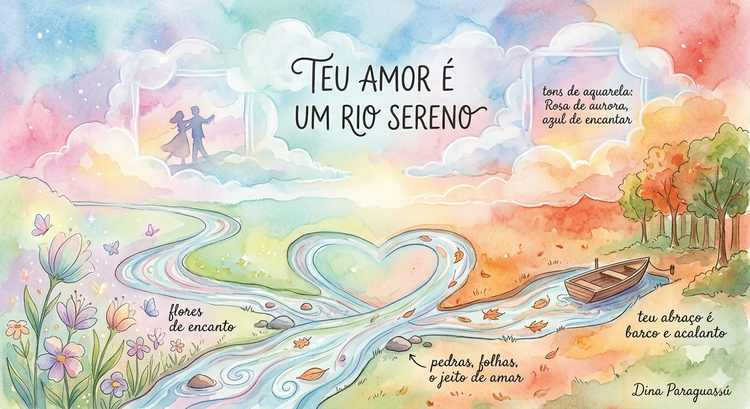 TEU AMOR É UM RIO SERENO