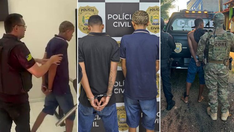 Trio suspeito de roubar e furtar joias de ouro em assaltos é preso; dois usavam tornozeleira