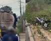 Acidente entre moto e caminhão deixa mulher ferida na BR-316. (Foto: Reprodução