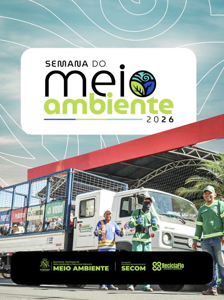 Arrecadação de mais de uma tonelada de materiais recicláveis marca abertura da Semana do Meio Ambiente de Floriano.