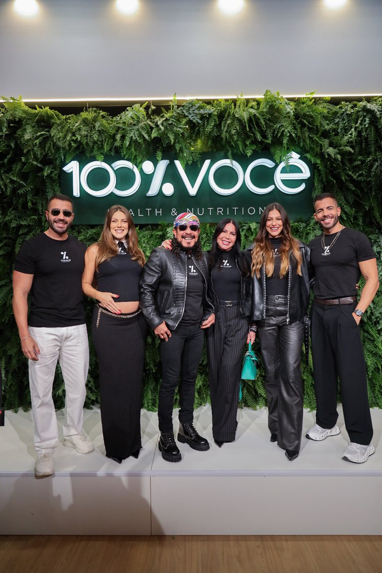 Bell Marques reúne filhos, nora grávida e Mari Gonzalez para celebrar sucesso da 100% Você na NaturalTech 2026.