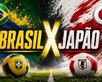 Brasil x Japão (Foto: Reprodução/Diário do Futebol
