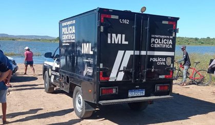 Polícia investiga morte de homem encontrado com ferimento na cabeça em açude Polícia investiga morte de homem encontrado com ferimento na cabeça em açude