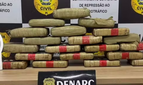 Droga que seria levada para Teresina é apreendida após perseguição policial