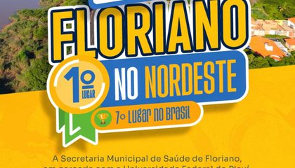Floriano conquista 1º lugar no Nordeste e 7º no Brasil em seleção do PET-Saúde Clima. (Foto: Divulgação/Prefeitura de Floriano