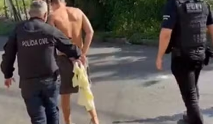 Foragido é preso com drogas em Teresina Foragido é preso com drogas em Teresina