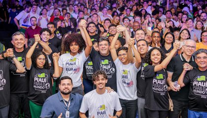 Governador abre maratona de inovação do programa Do Piauí para o Mundo 2026. (Foto: Gabriel Paulino