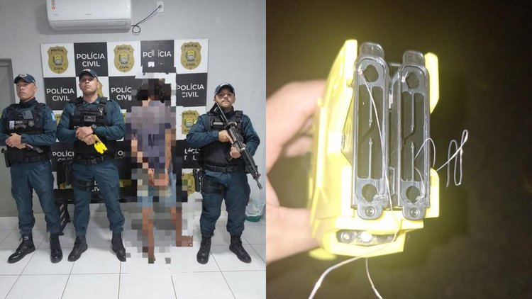 Homem agride esposa, tenta resistir à prisão e é contido com taser.