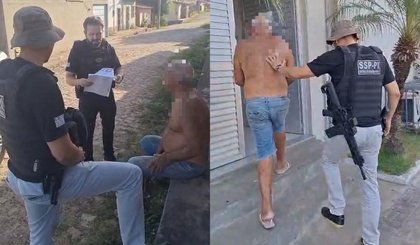 Homem condenado por matar amante queimada é preso em Teresina