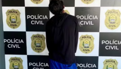 Homem é preso 17 anos após roubar R$ 40 mil em secretaria de saúde. (Foto: Divulgação/Polícia Civil