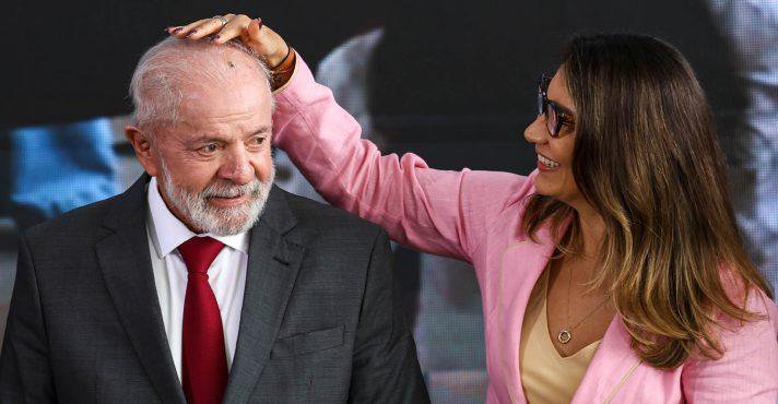 Janja supera Lula em dias de viagens internacionais.