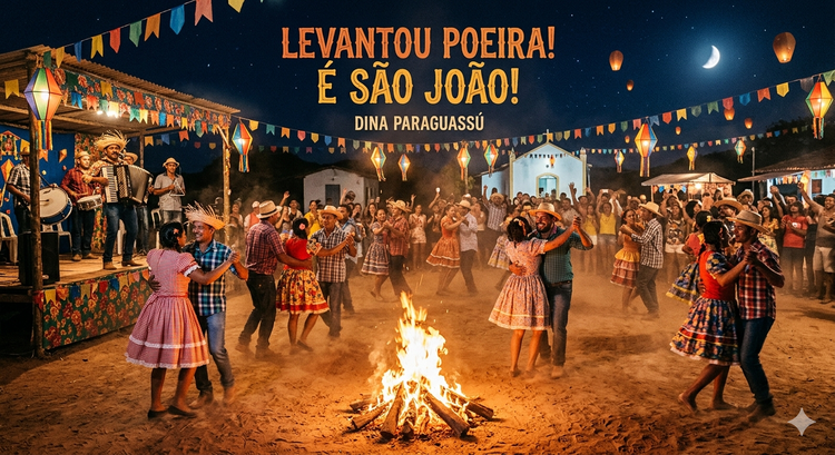 Levantou poeira! É São João!