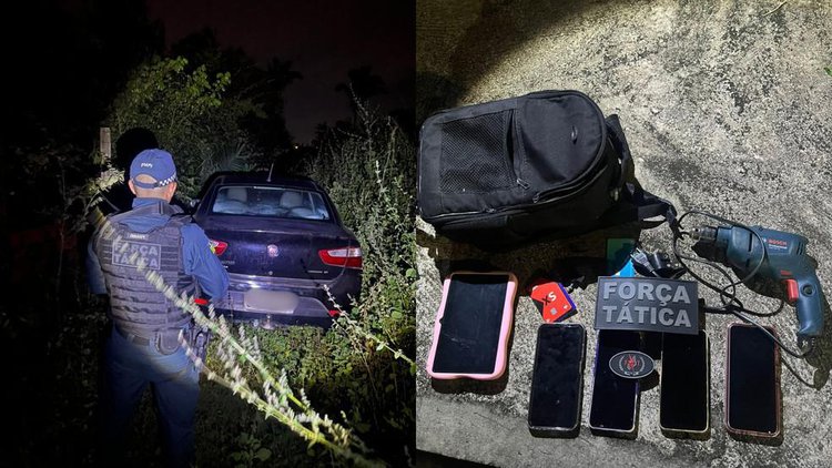 Motorista de aplicativo é sequestrado e criminosos usam carro para roubos.