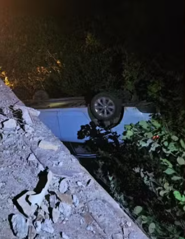 Motorista morre após carro despencar de ponte no Piauí.